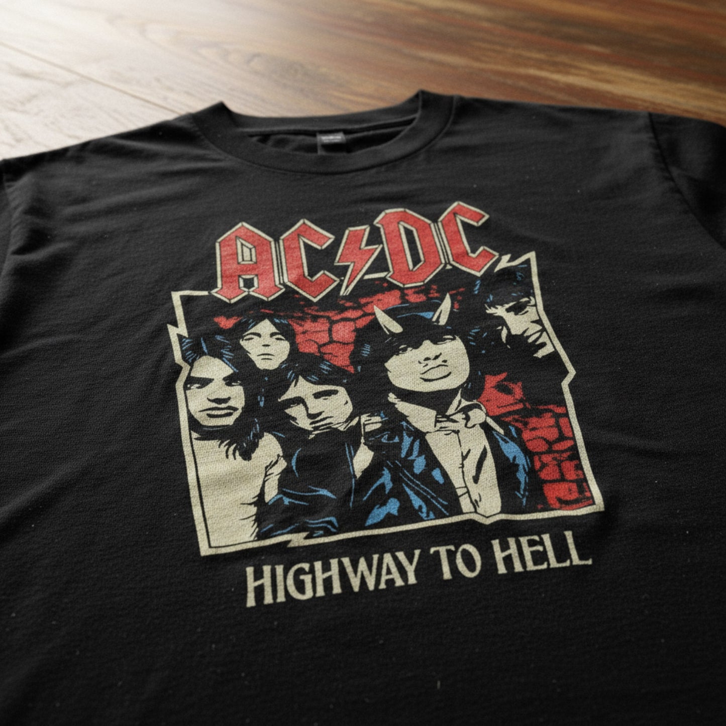 Camiseta AC/DC "Highway to hell Cover" | Fandom Art