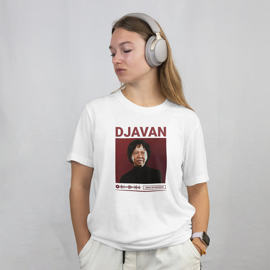 Camiseta Djavan "Mais Alma"| Fandom Art