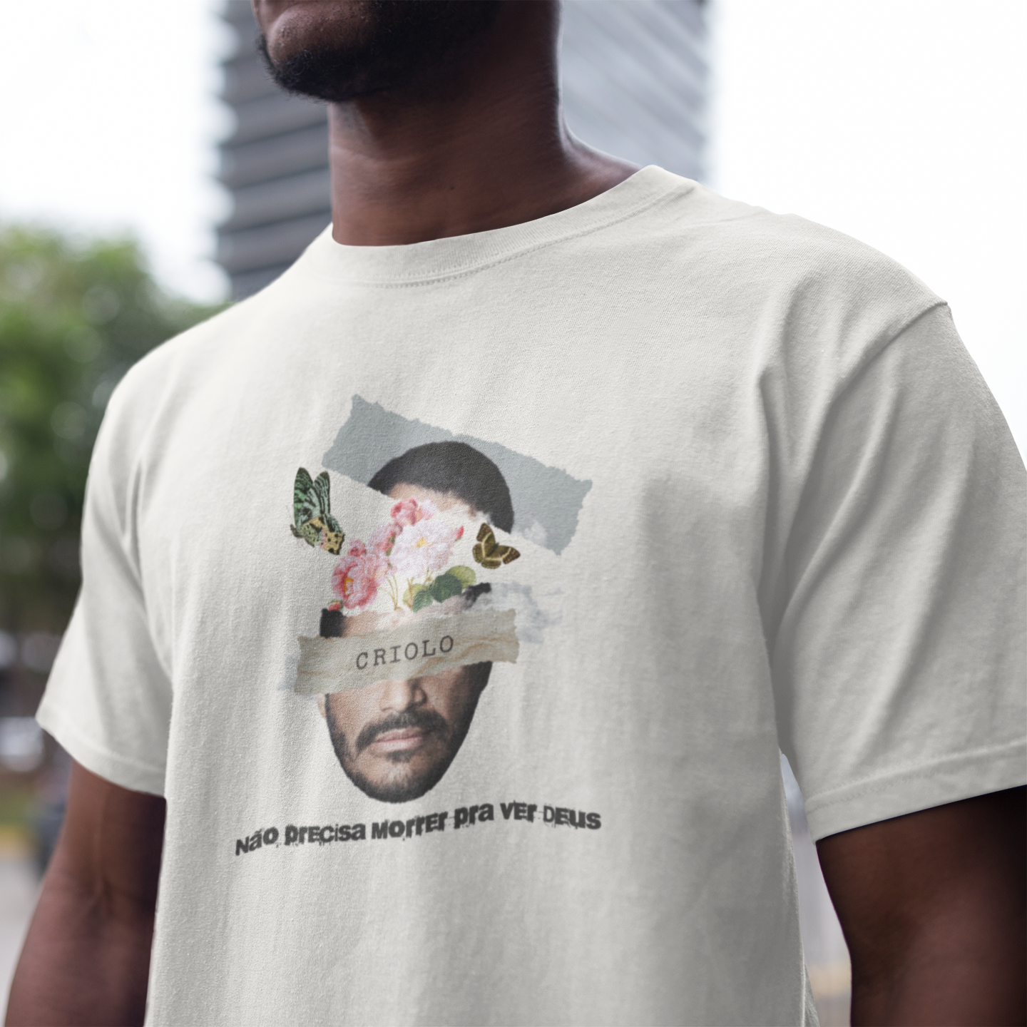 Camiseta Criolo "Não Precisa Morrer" | Fandom Art