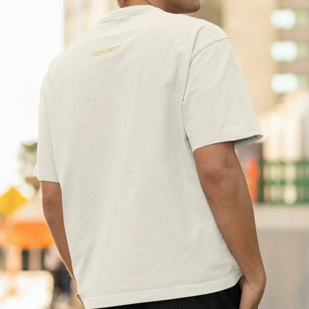 Camiseta Essencial Off White | Premium Fandom Art