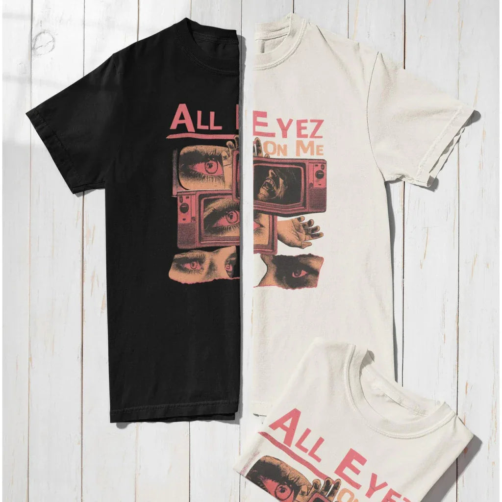 Camiseta 2Pac "All Eyez On Me" | Fandom Art