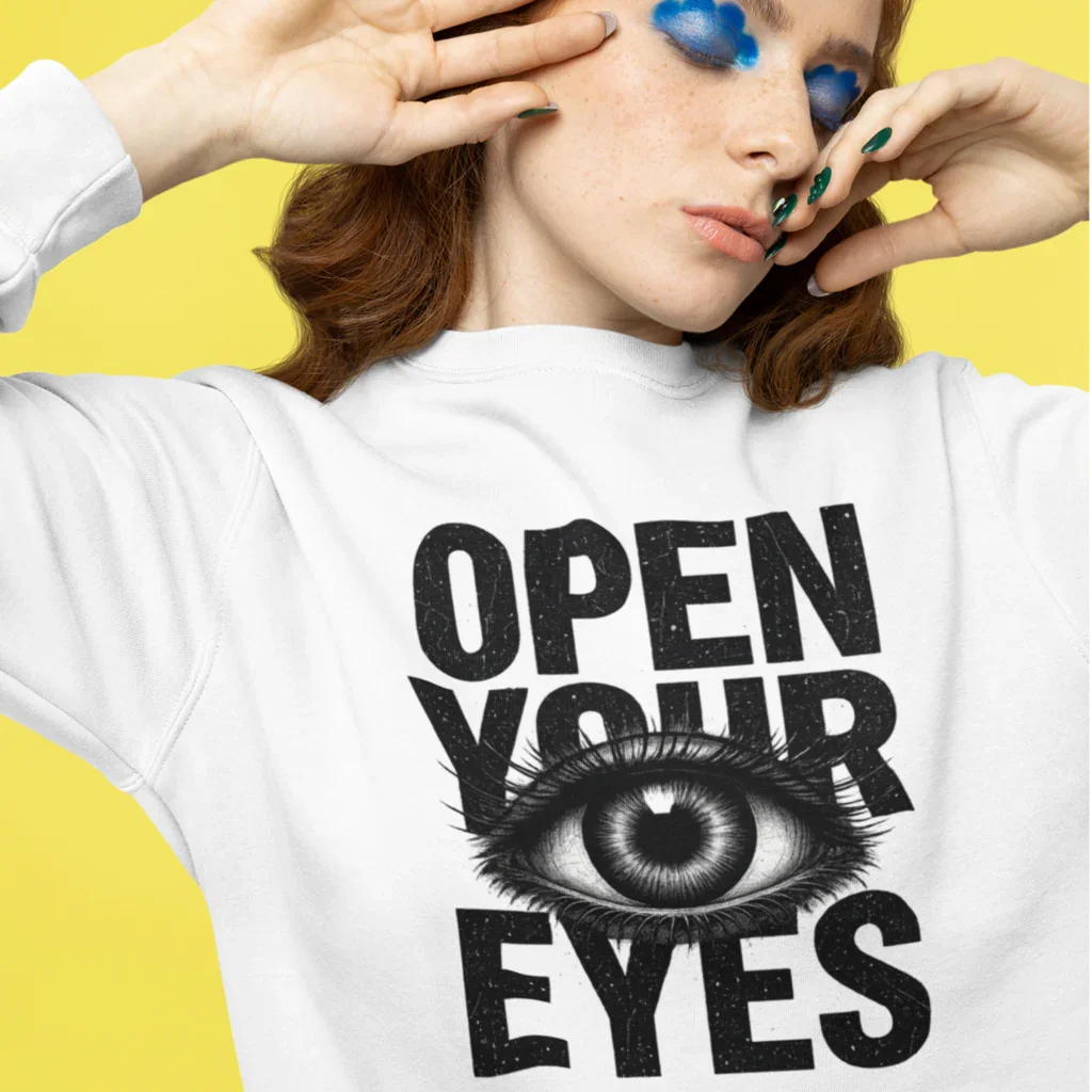 Moletom Open Your Eyes | Fandom Art