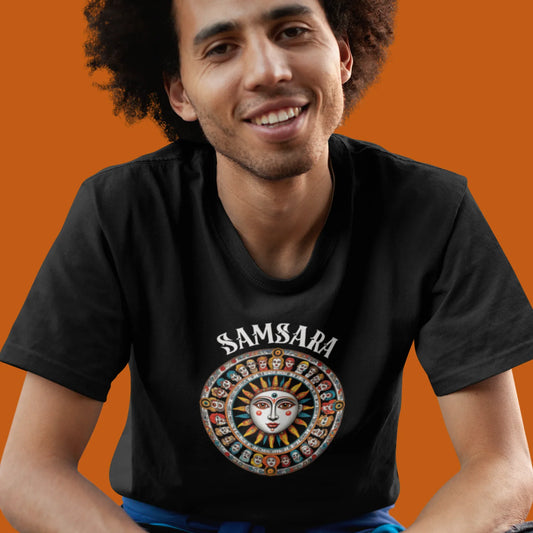 Camiseta Samsara – A Roda da Vida | Fandom Art