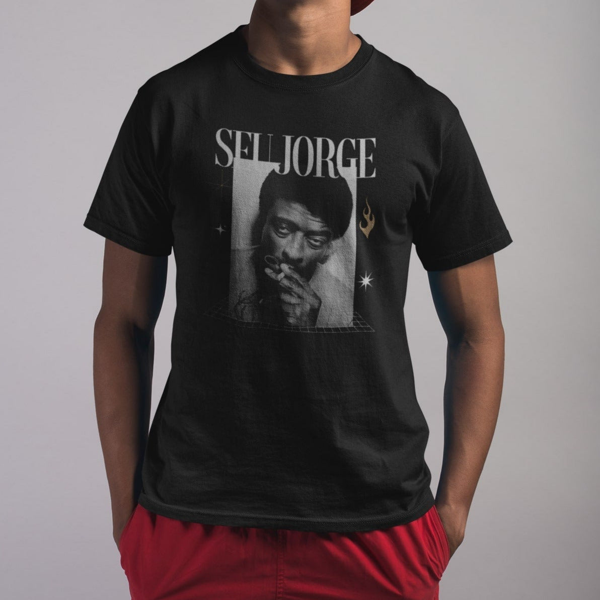 Camiseta Seu Jorge "Alma & Groove" | Fandom Art