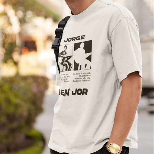 Camiseta Jorge Ben Jor "Lá vem ela" | Fandom Art