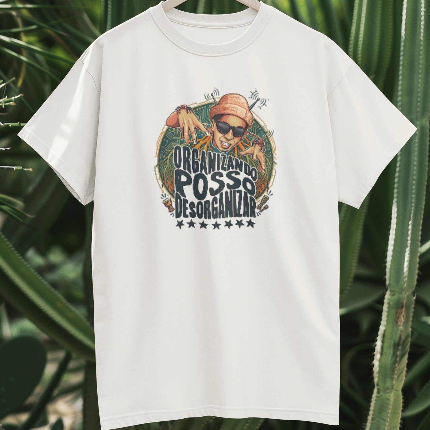 Camiseta Chico Science "Posso Desorganizar" | Fandom Art