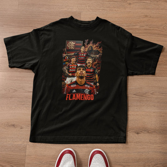 Camiseta Flamengo "Paixão Rubro-Negra" | Fandom Art