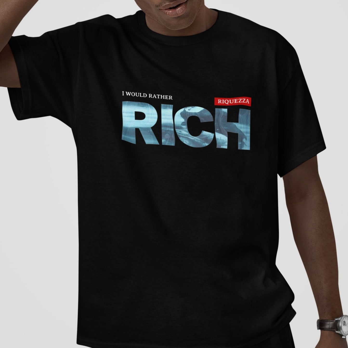 Camiseta “I Would Rather Rich"| Fandom Art