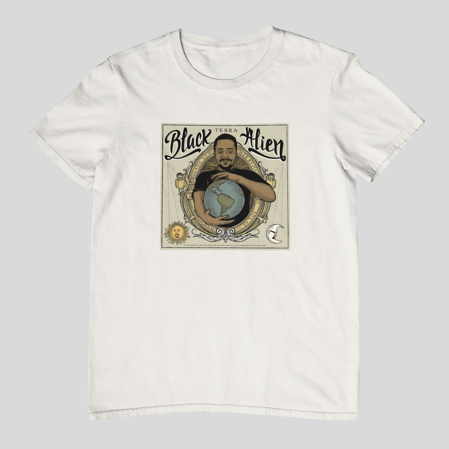 Camiseta Black Alien "Terra" | Fandom Art