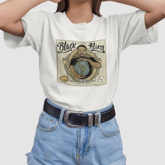 Camiseta Black Alien "Terra" | Fandom Art