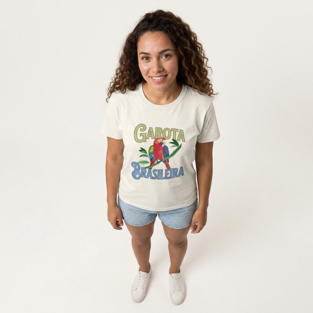 Camiseta Garota Brasileira | Fandom Art
