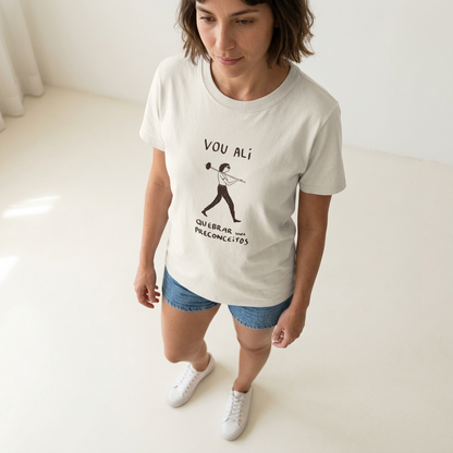 Camiseta "Vou Ali" | Fandom Art