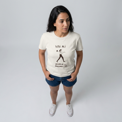 Camiseta "Vou Ali" | Fandom Art