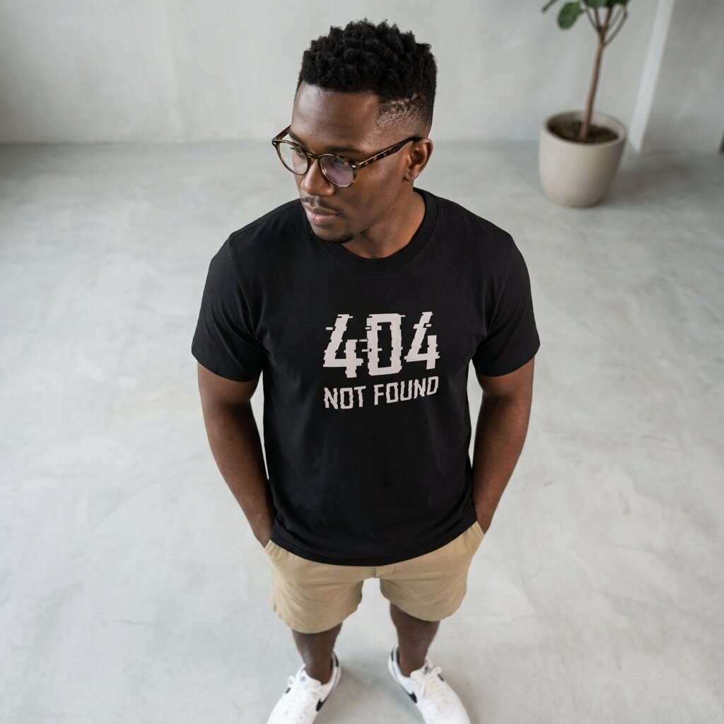 Camiseta 404 Not Found | Fandom Art