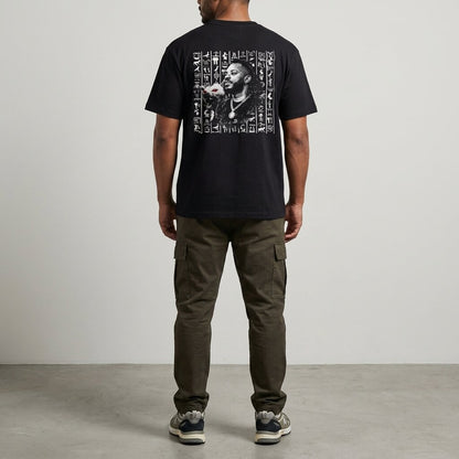 Camiseta BK "Abebe Bikila" Costas | Fandom Art