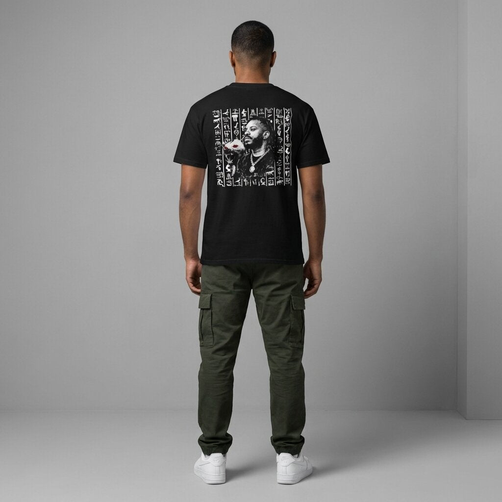 Camiseta BK "Abebe Bikila" Costas | Fandom Art