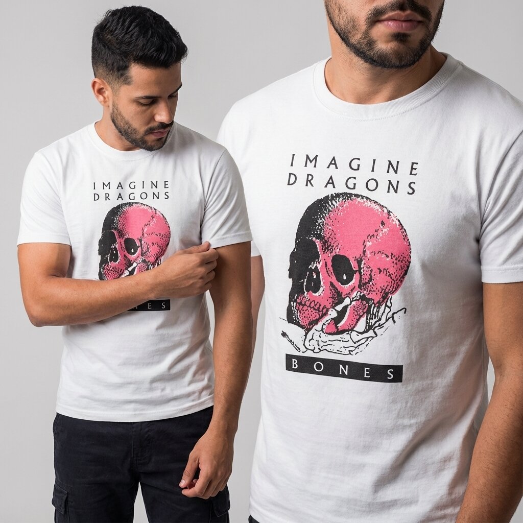 Camiseta Imagine Dragons "Bones" | Fandom Art