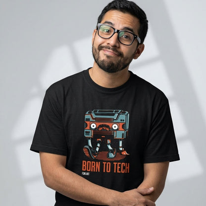 Camiseta Streetwear Born to Tech