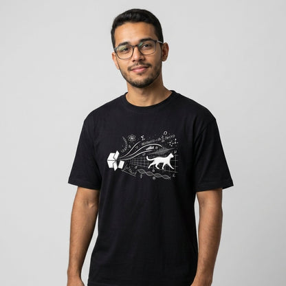 Camiseta Streetwear Schrödinger Cat