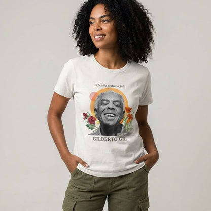 Camiseta Gilberto Gil "A Fé" | Fandom Art