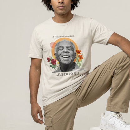 Camiseta Gilberto Gil "A Fé" | Fandom Art