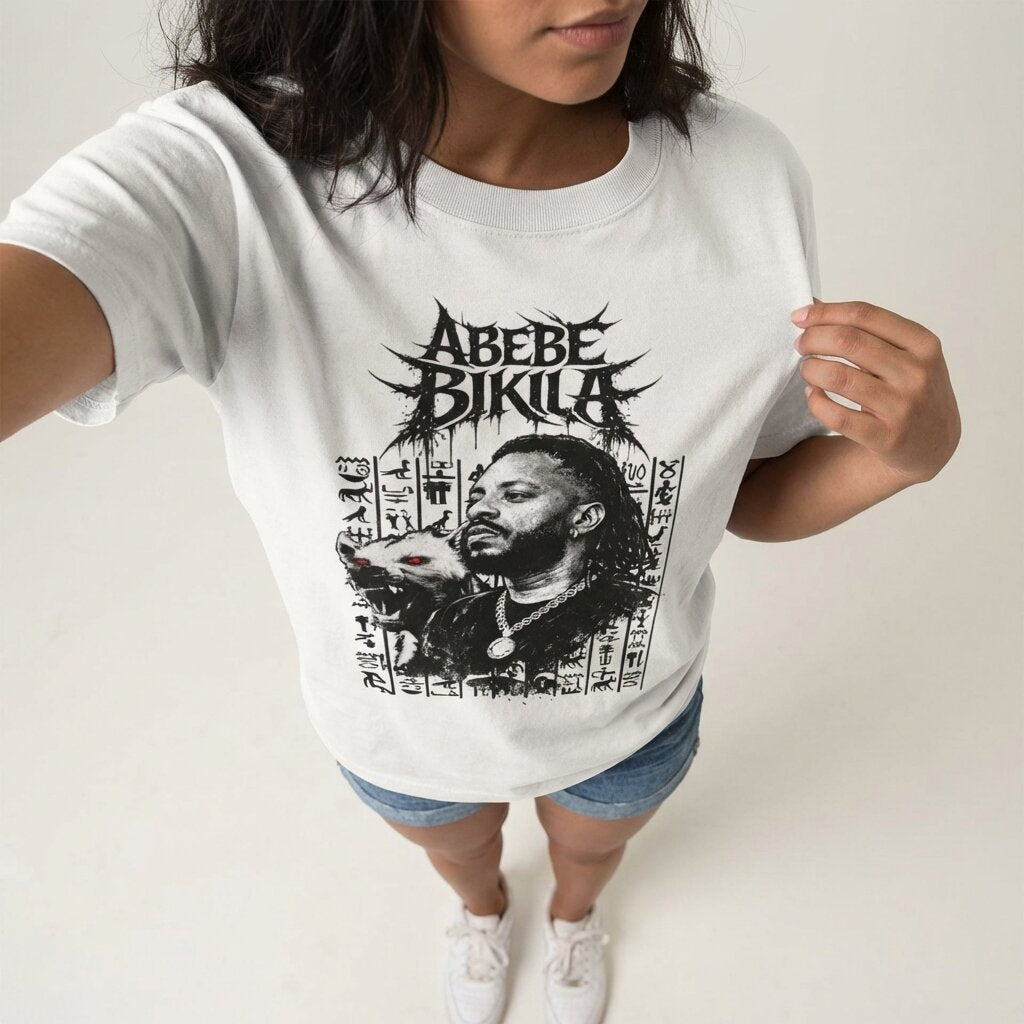 Camiseta BK "Abebe Bikila" | Fandom Art