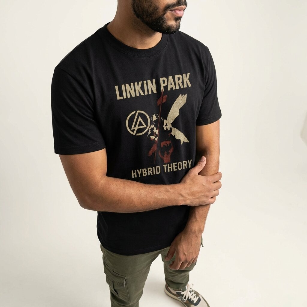 Camiseta Linkin Park Hybrid Theory | Fandom Art