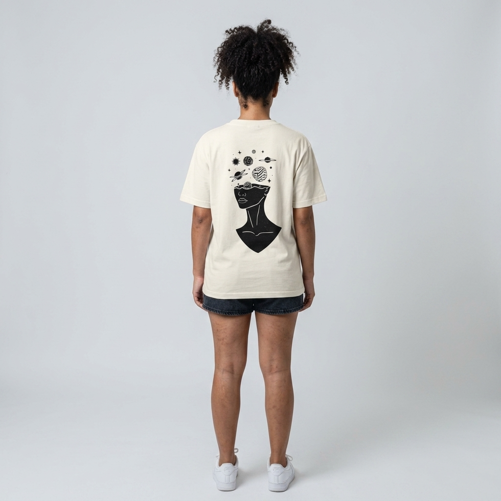 Camiseta Streetwear Mente Cósmica