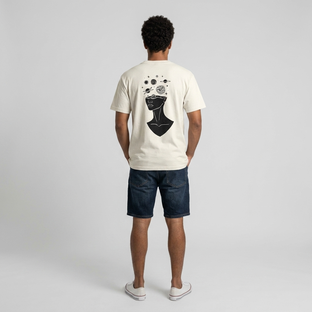 Camiseta Streetwear Mente Cósmica