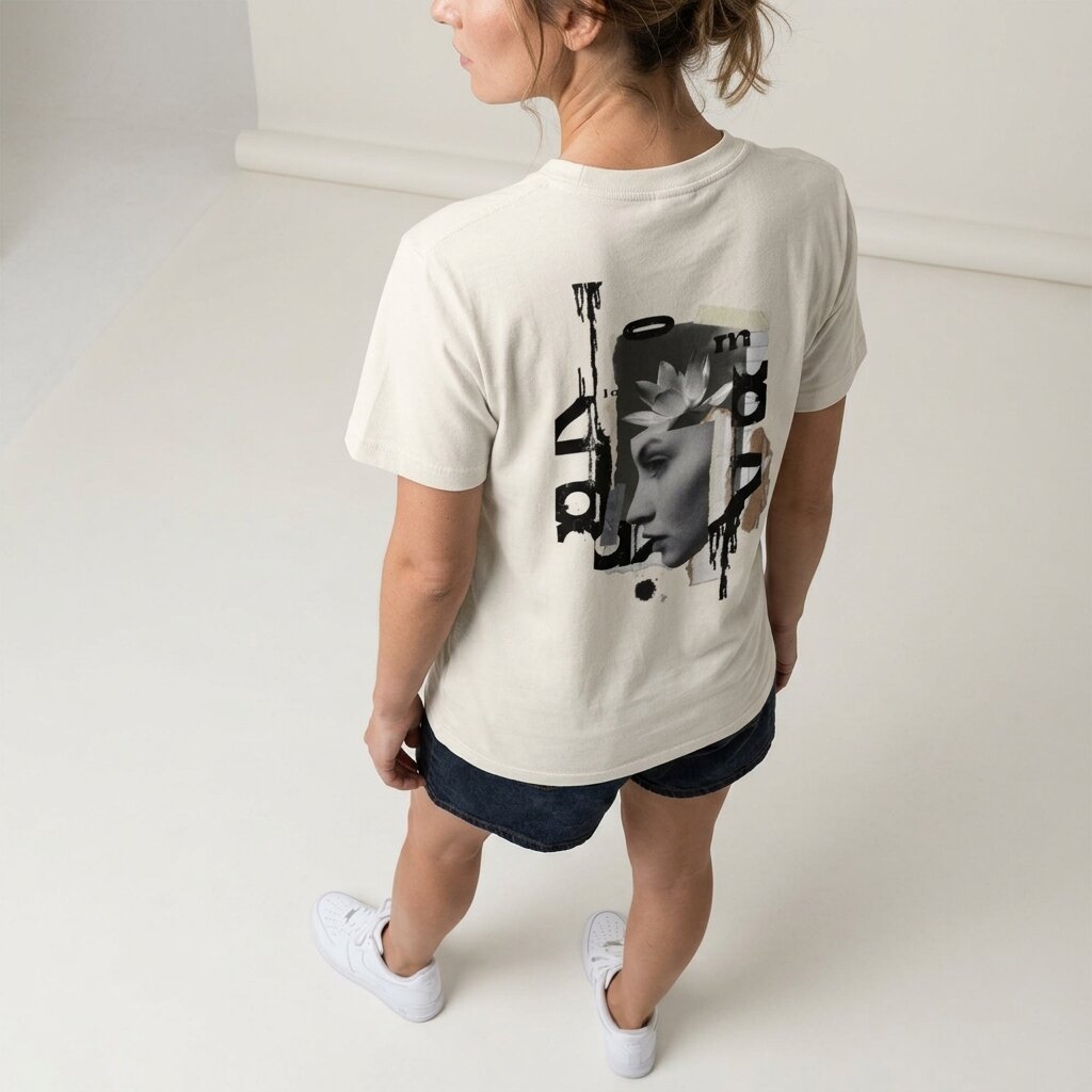 Camiseta Streetwear Lotus Collage