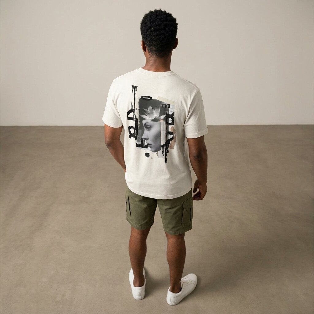 Camiseta Streetwear Lotus Collage