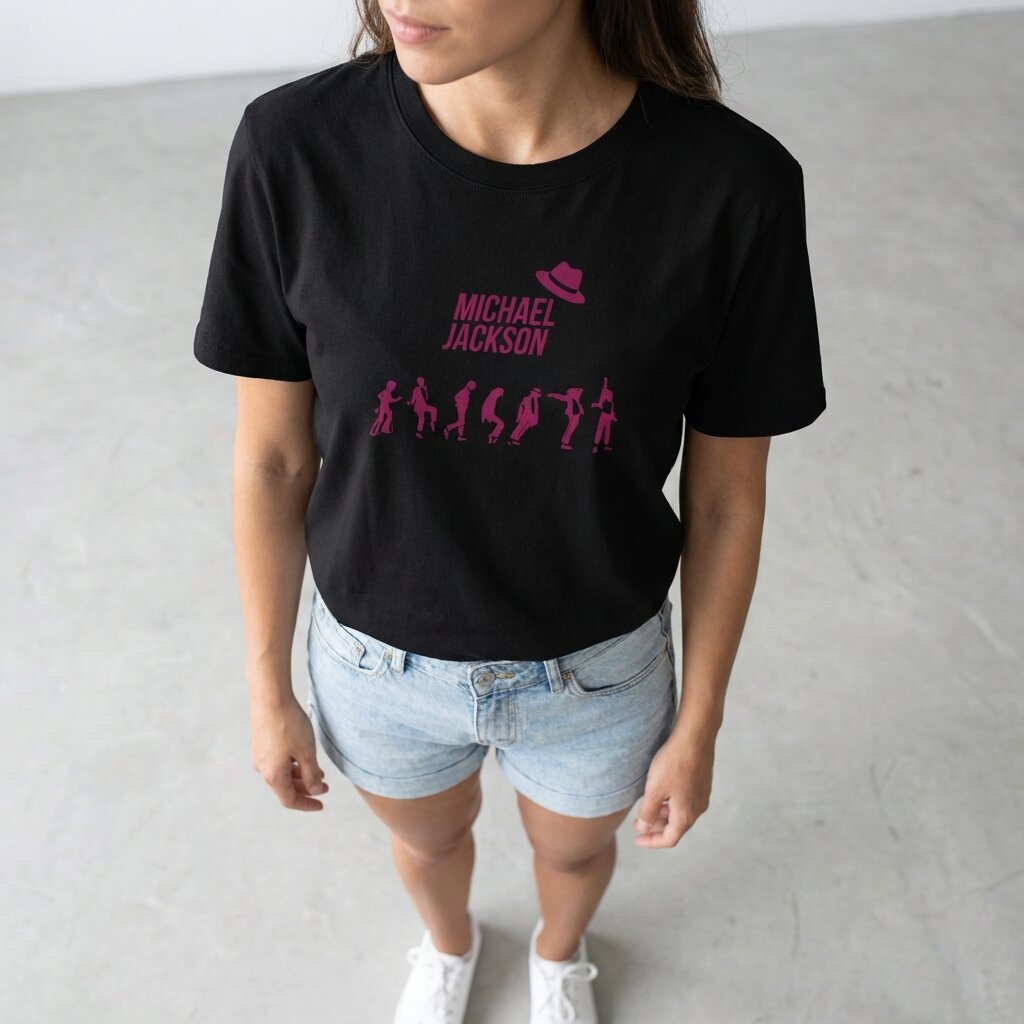 Camiseta Michael Jackson "Rei do Pop" | Fandom Art