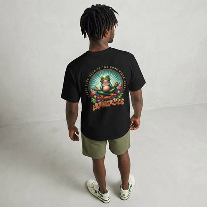 Camiseta Streetwear Namaste Frog