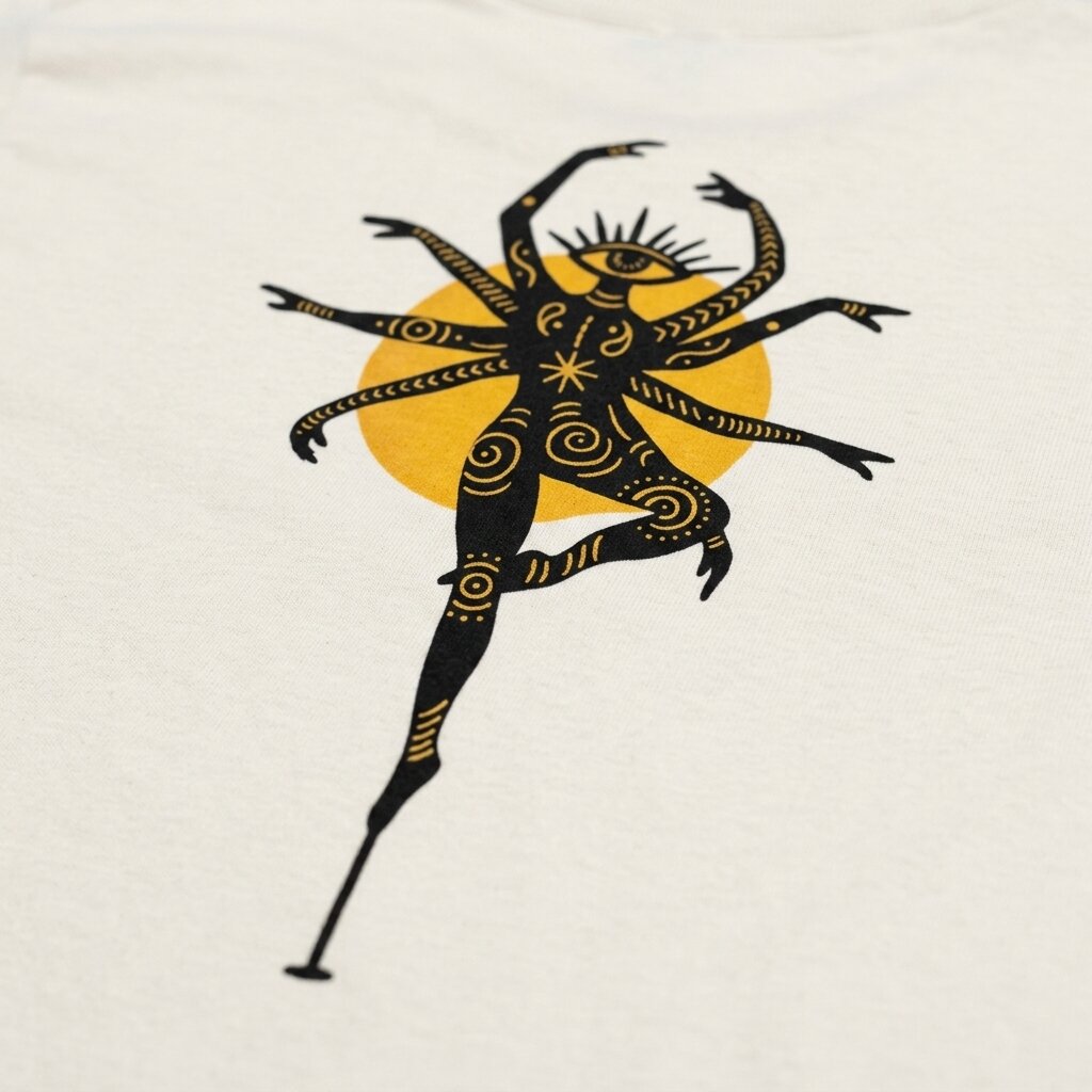 Camiseta Streetwear Cosmic Dance Off