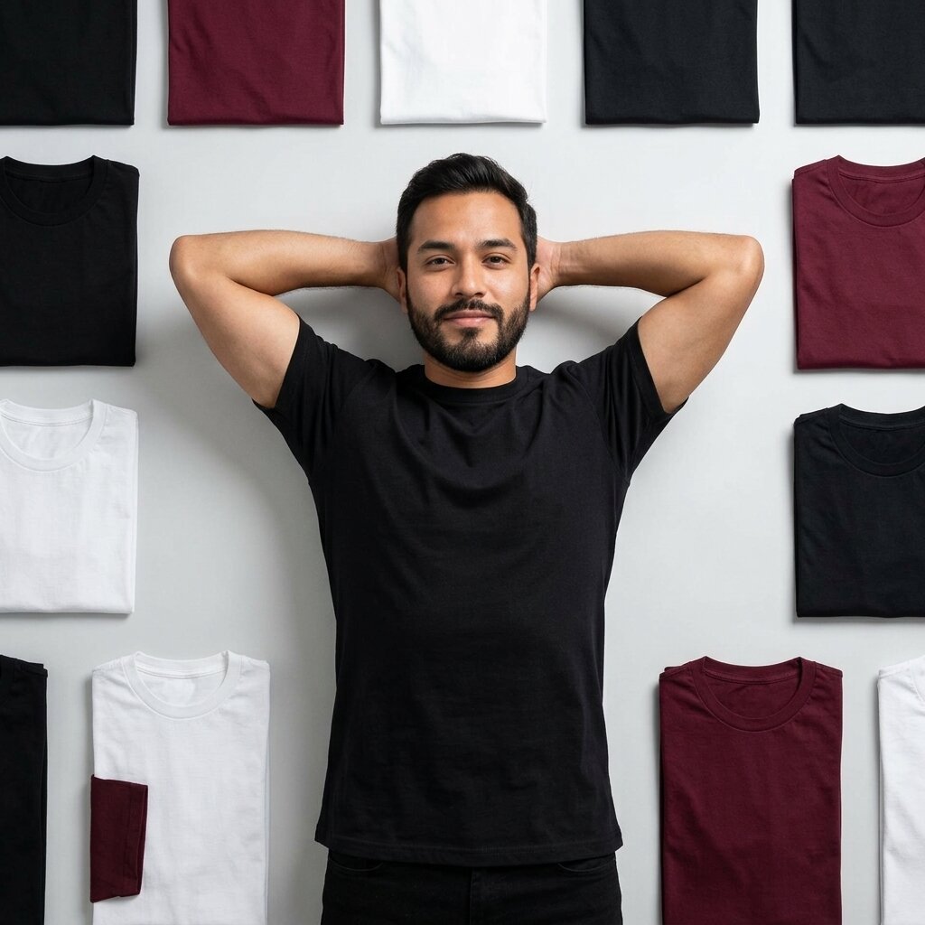 Camiseta Streetwear Essencial Preta