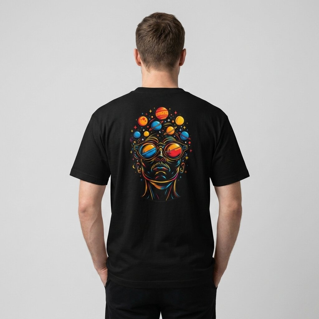 Camiseta Streetwear Visão Cósmica