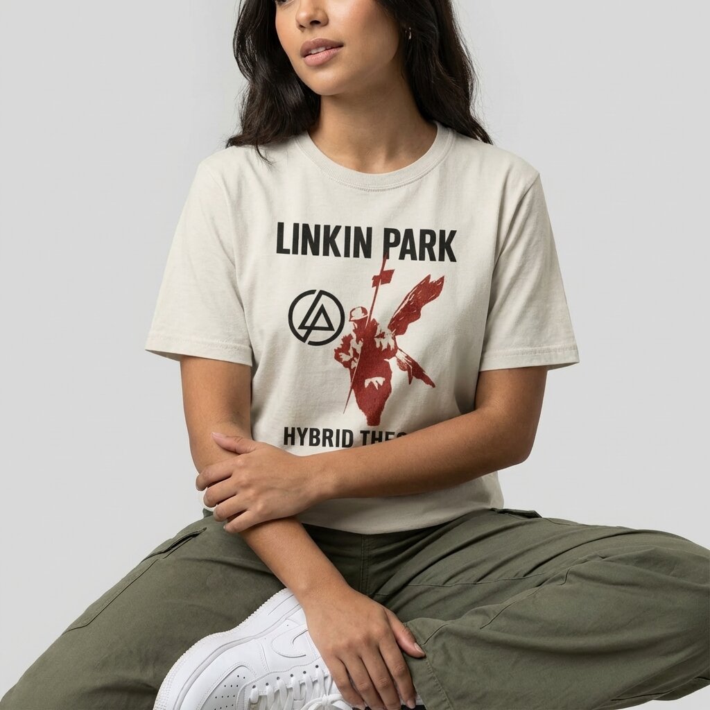 Camiseta Linkin Park Hybrid Theory | Fandom Art