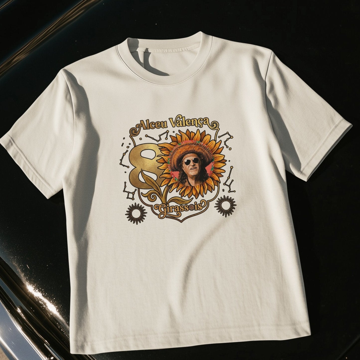 Camiseta Alceu Valença "80 Girassóis" | Fandom Art