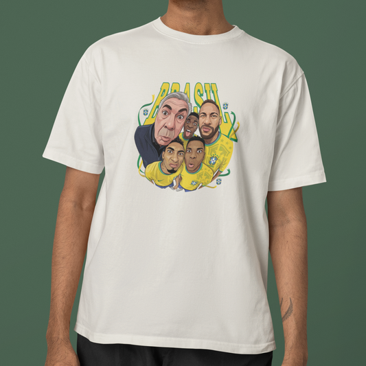 Camiseta Brasil Rumo ao Hexa | Fandom Art