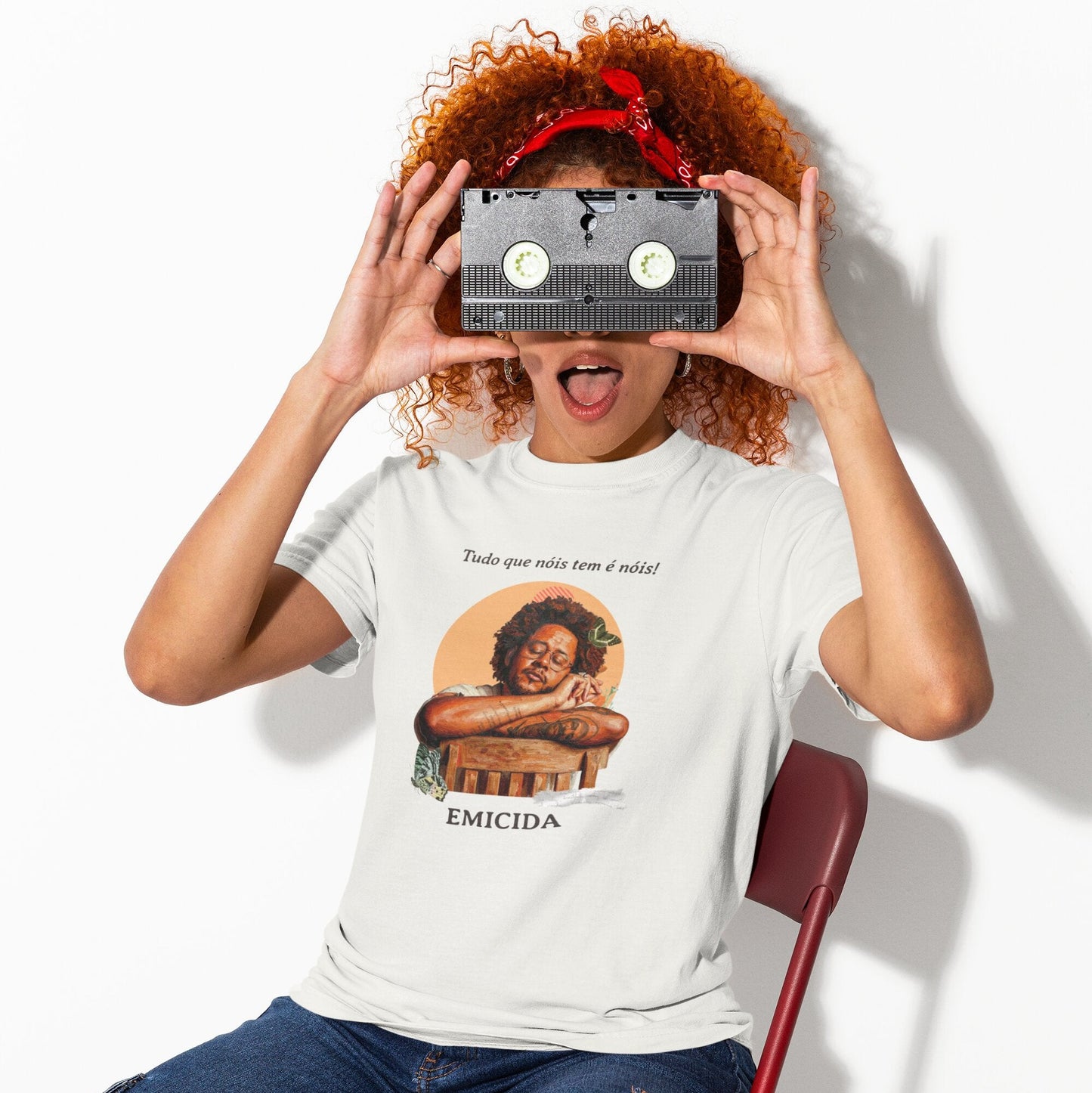 Camiseta Emicida "Tudo que nóis tem" | Fandom Art