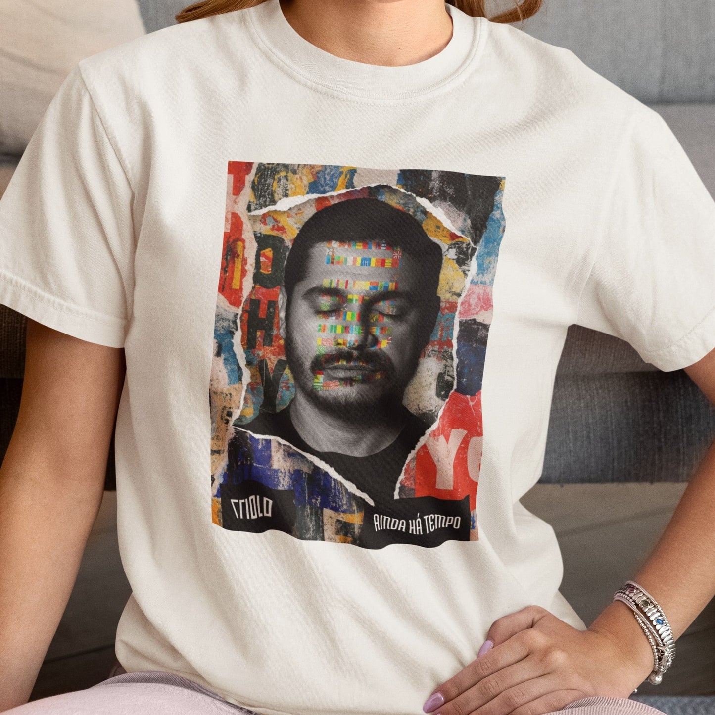 Camiseta Criolo "Ainda Há Tempo" | Fandom Art