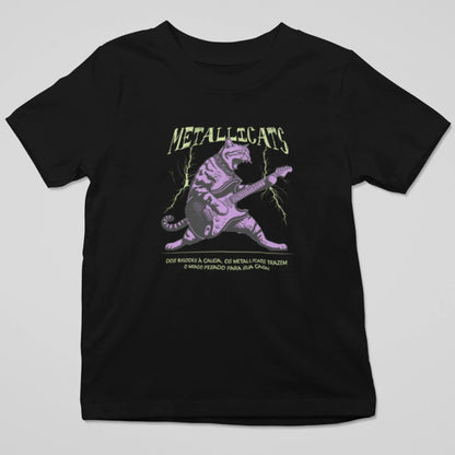 Camiseta Metallicats "Heavy Meow Edition" | Fandom Art