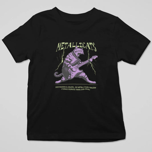 Camiseta Metallicats "Heavy Meow Edition" | Fandom Art