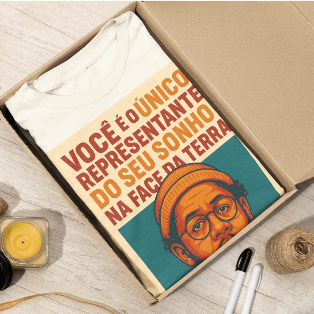 Camiseta Emicida "O único representante" | Fandom Art