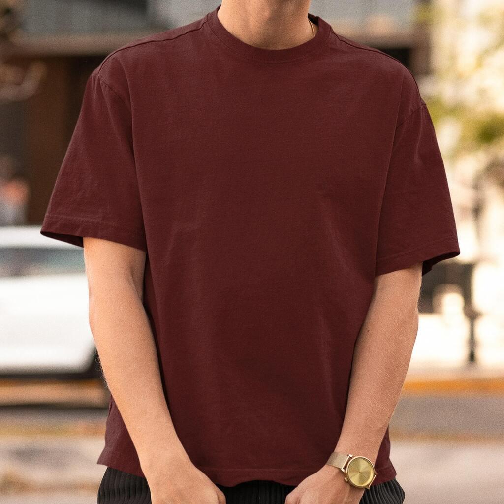 Camiseta Essencial Marsala | Premium Fandom Art