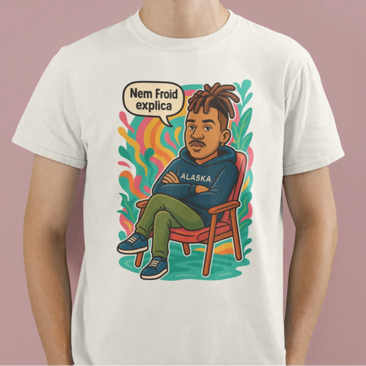 Camiseta Froid "Nem Froid explica" | Exclusiva Fandom Art