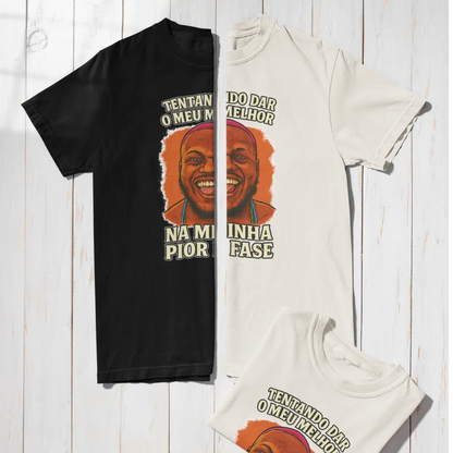 Camiseta Djonga "Meu melhor" | Edição Exclusiva Fandom Art