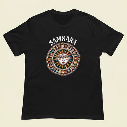 Camiseta Samsara – A Roda da Vida | Fandom Art