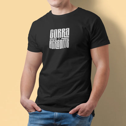Camiseta Corra e Acredite | Fandom Art