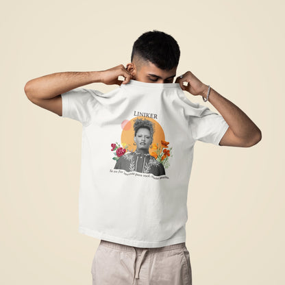 Camiseta Liniker — "Sinto muito" | Fandom Art